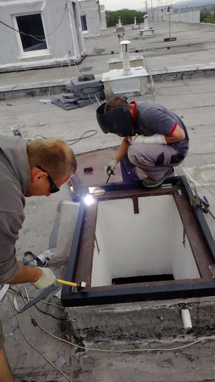 Odkvapové systémy a klampiarske práce 4